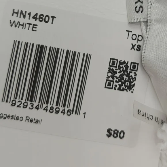 Endless Rose White Tweed Top - Picture 5 of 5